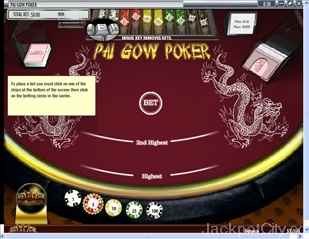 play pai gow poker with bonus online